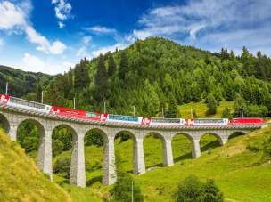 Bernina Express - на поезде по Европе